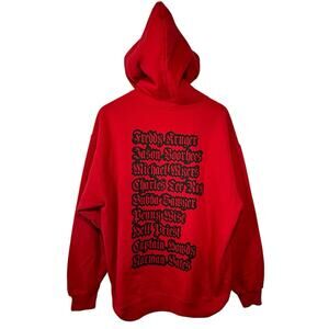 Rare Slumerican Gothic Hoodie Horror Movie Serial Killer Graphic Size XL